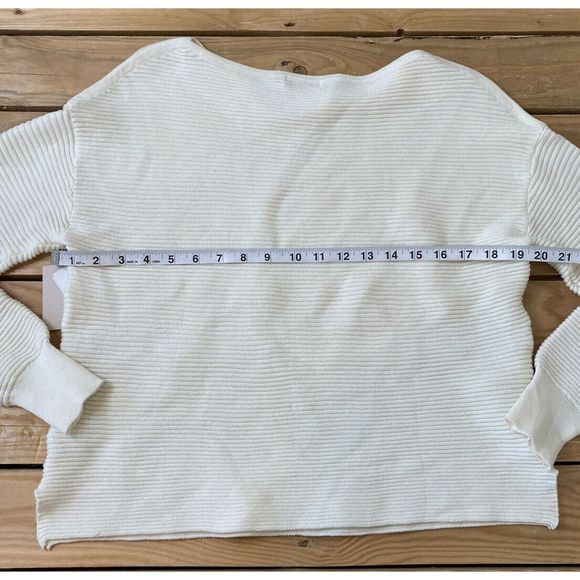 NWT 14th & UNION Wide Neck Pullover Sweater XS - Picture 7 of 8